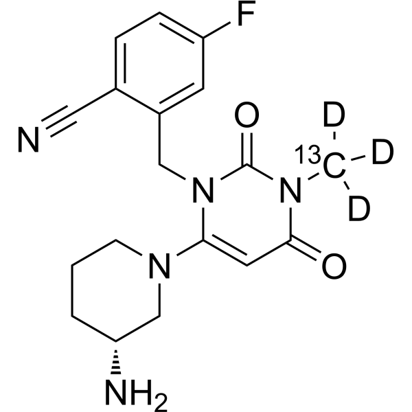 Trelagliptin-13C,d3 2707203-34-5